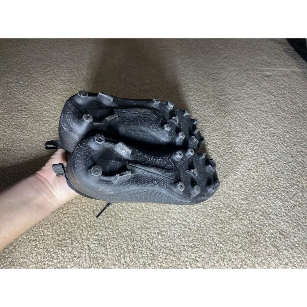 Nike Jr Phantom Vision Academy DF MG Youth Soccer Cleats Black Size 1
